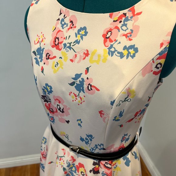 Grace Karin Small Floral Pink Fit & Flare Dress - Picture 2 of 5